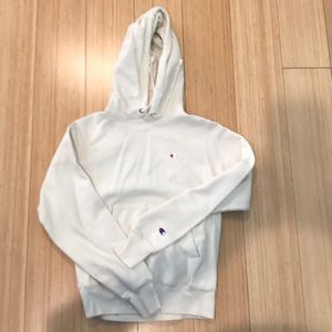 Champion Classic Logo Patch Hoodie